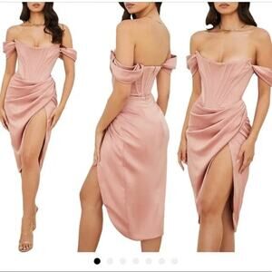 House of cb loretta soft pink Size XS